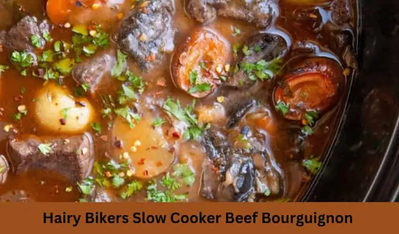 Hairy Bikers Slow Cooker Beef Bourguignon Recipe