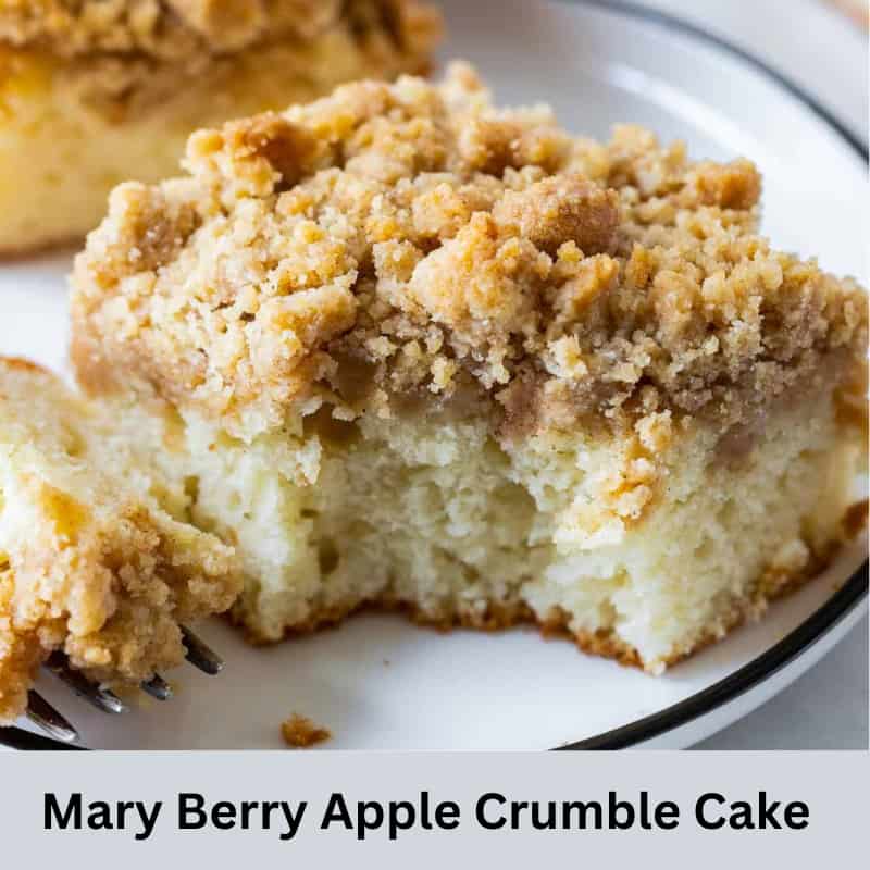 Mary Berry Apple Crumble Cake Recipe