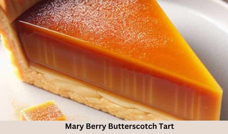 Mary Berry Butterscotch Tart Recipe