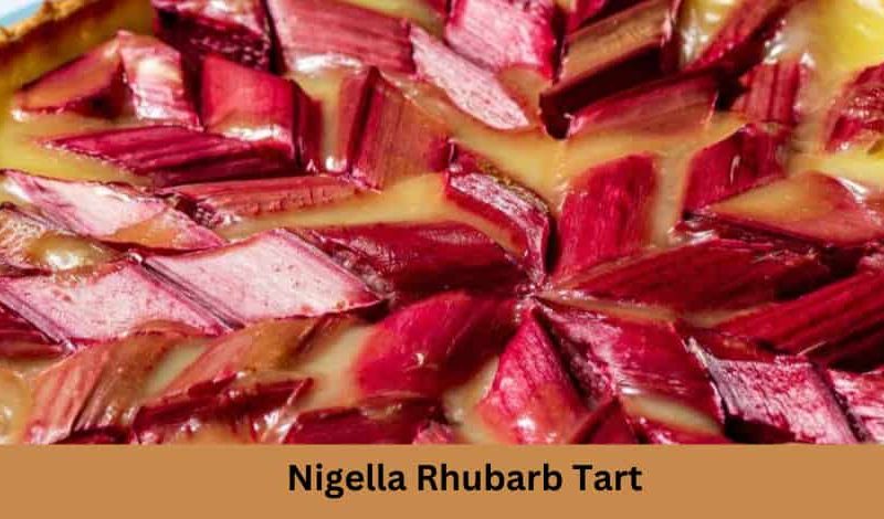 Nigella Rhubarb Tart