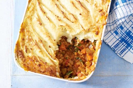 Mary Berry Vegetarian Cottage Pie