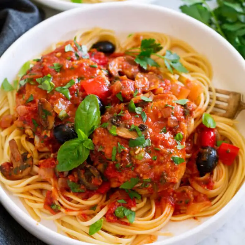 Jamie Oliver Chicken Cacciatore